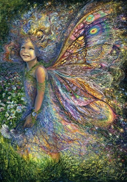 Grafika Puzzle 1000 dílků Josephine Wall - The Wood Fairy - obrázek 1