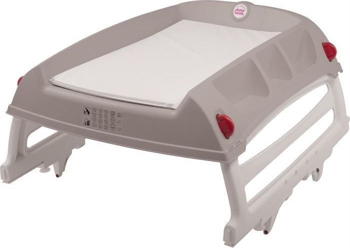 OK baby Flat Přebalovací pult, šedá, do 15 kg - obrázek 1