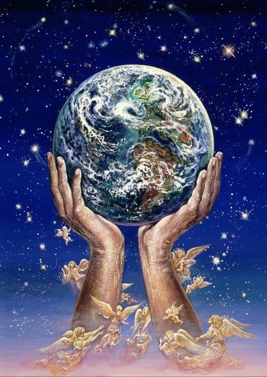 Grafika Puzzle 1000 dílků Josephine Wall - Hands of Love - obrázek 1