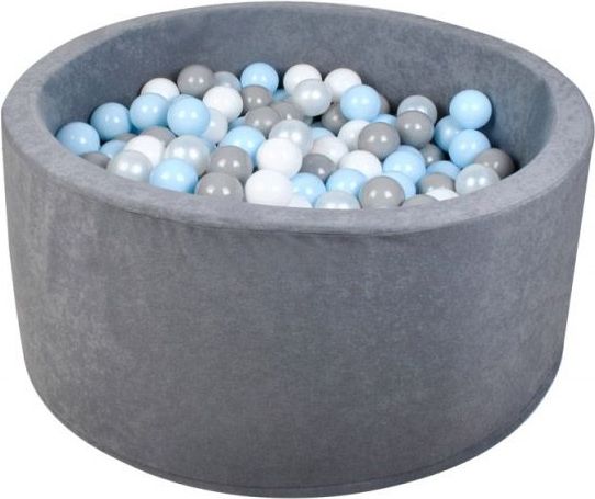 iMex Toys 2839 Suchý bazén s míčky šedý - obrázek 1