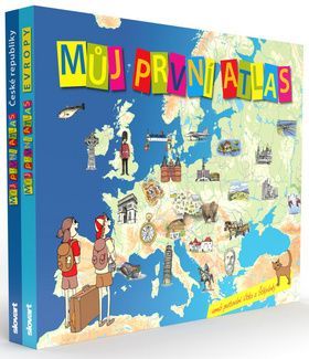 Vít Štěpánek: Můj první atlas - Můj první atlas České republiky a Můj první atlas Evropy - obrázek 1