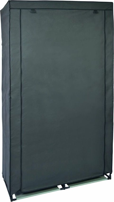 TimeLife Šatní skříň plátno 169x88x46 cm šedá - obrázek 1