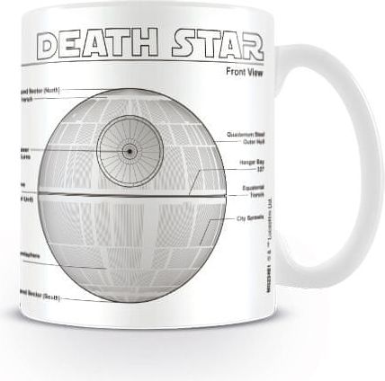 Star Wars Hrnek Star Wars - Death Star Sketch, 315 ml - obrázek 1