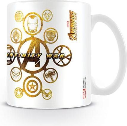 Avengers Hrnek Avengers Infinity War - Icons, 315 ml - obrázek 1