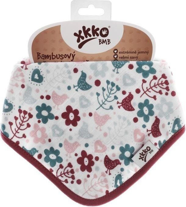 Bambusový slintáček Kikko Flowers&Birds - obrázek 1