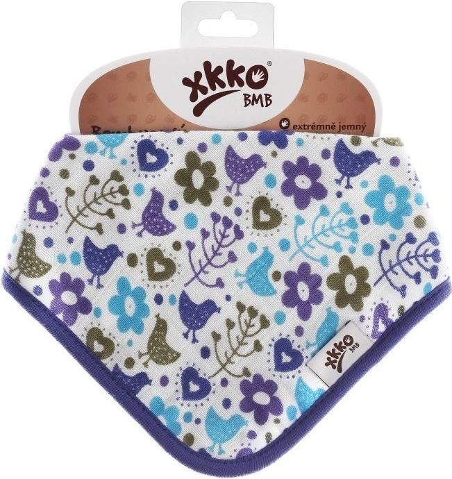 Bambusový slintáček Kikko Flowers&Birds Boys 2020 - obrázek 1