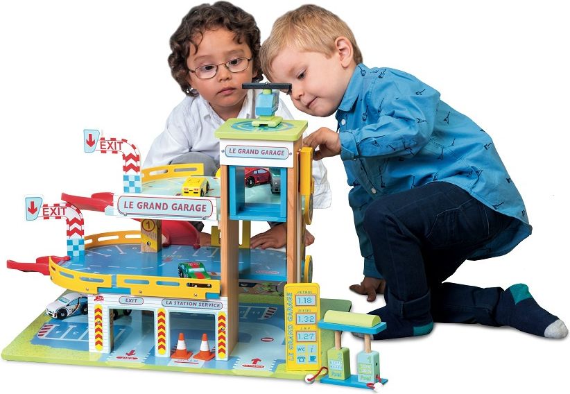 Le Toy Van Hrací koberec PLAYMAT město 150x100 cm - obrázek 5