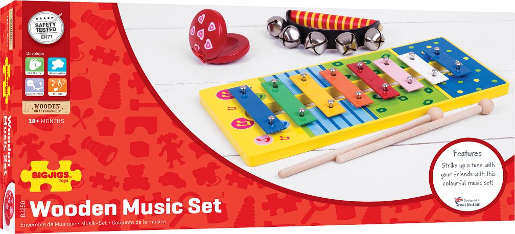 Dětský hudební set Bigjigs Toys - obrázek 3