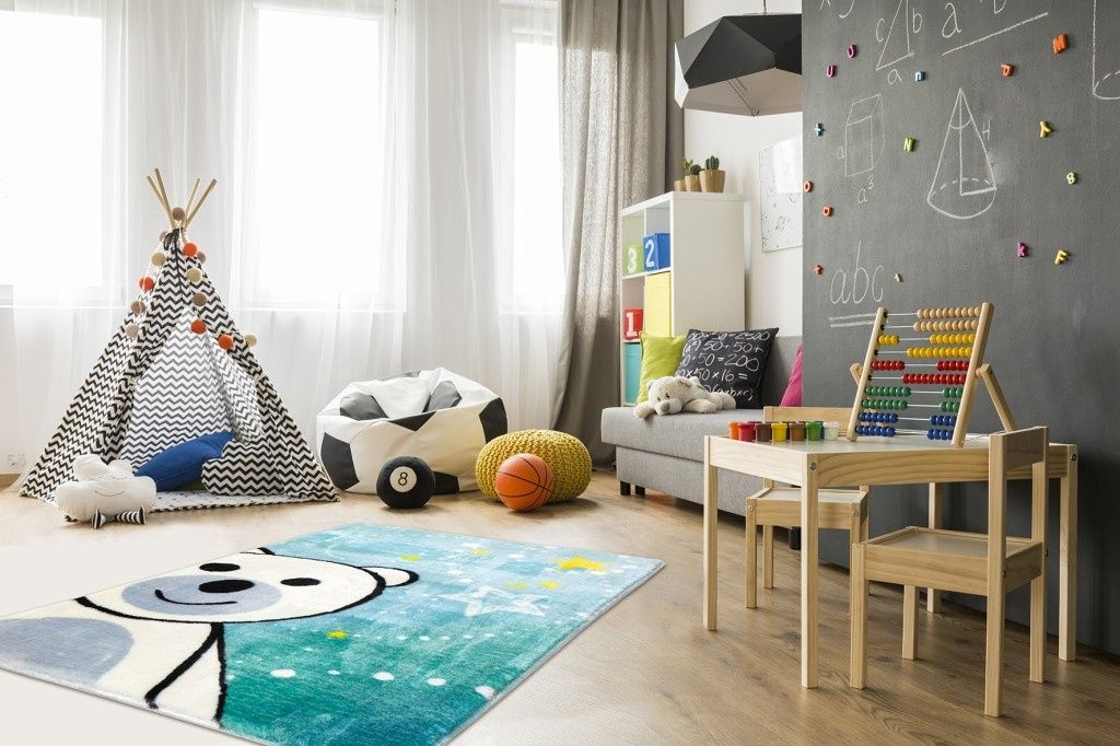 Dětský kusový koberec Lollipop 182 Bear 90x130 cm - obrázek 3