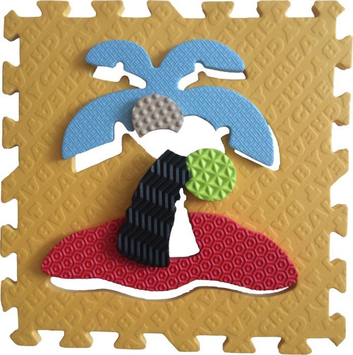 BABY GREAT Pěnové puzzle Piráti SX (30x30) - obrázek 3