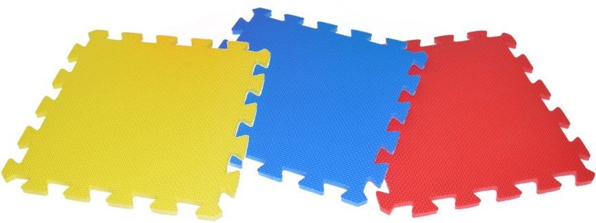 SUN TA TOYS Pěnové puzzle (30x30), 5 barev - obrázek 2