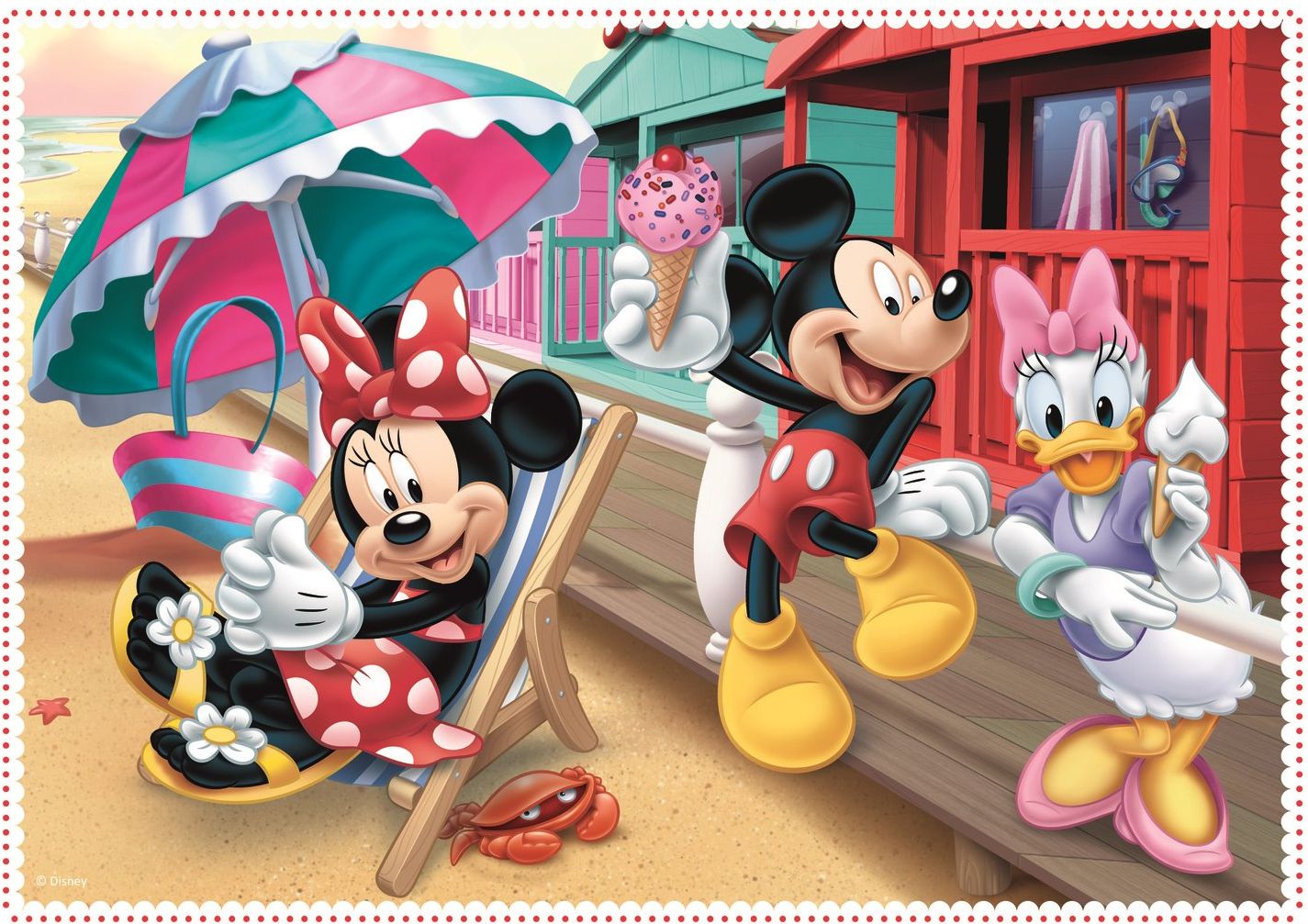 TREFL Puzzle Myška Minnie 4v1 (35,48,54,70 dílků) - obrázek 2