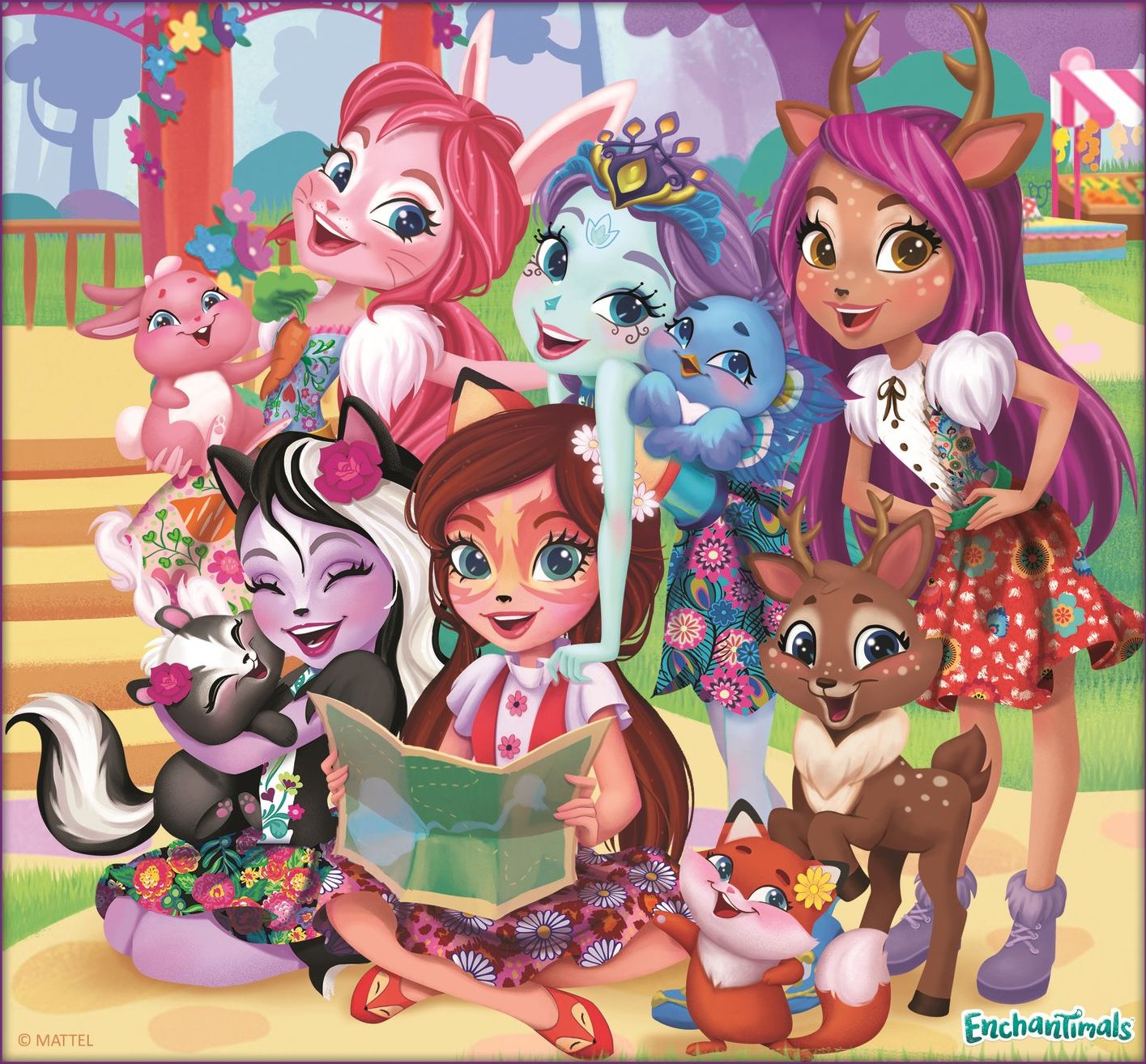 TREFL Puzzle Enchantimals 10v1 - obrázek 9