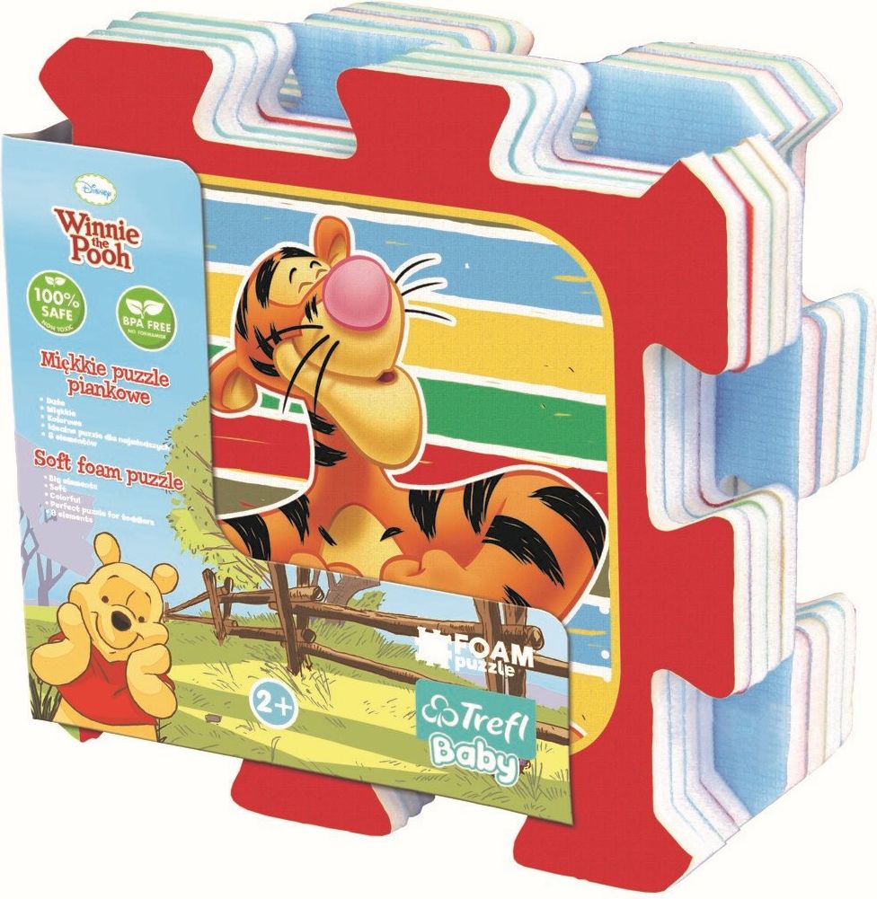 TREFL Pěnové puzzle Medvídek Pú - obrázek 2