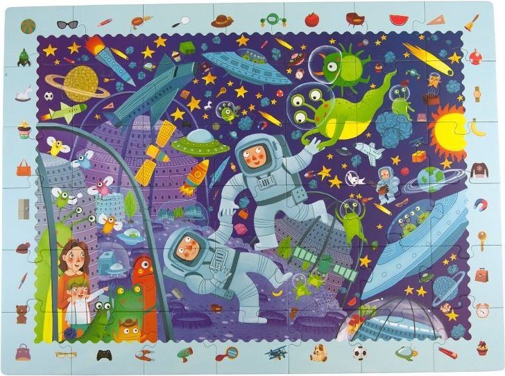 MIDEER Detektivní puzzle Ve vesmíru - obrázek 3