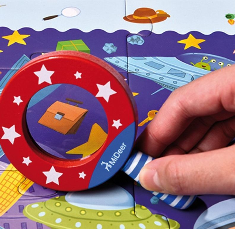 MIDEER Detektivní puzzle Ve vesmíru - obrázek 4