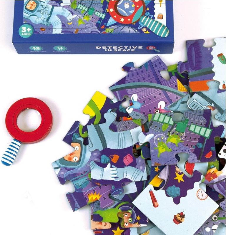MIDEER Detektivní puzzle Ve vesmíru - obrázek 5
