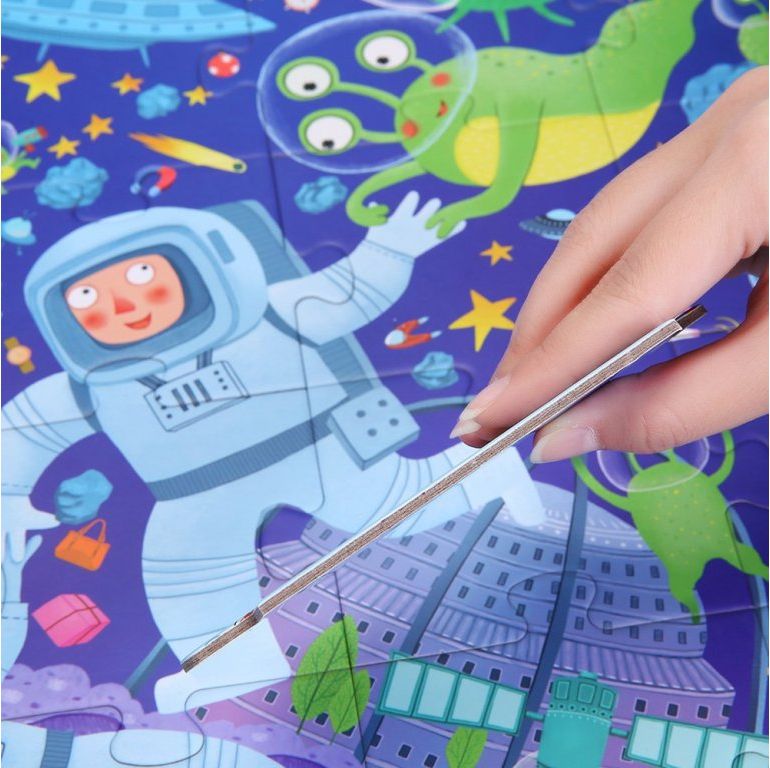 MIDEER Detektivní puzzle Ve vesmíru - obrázek 6