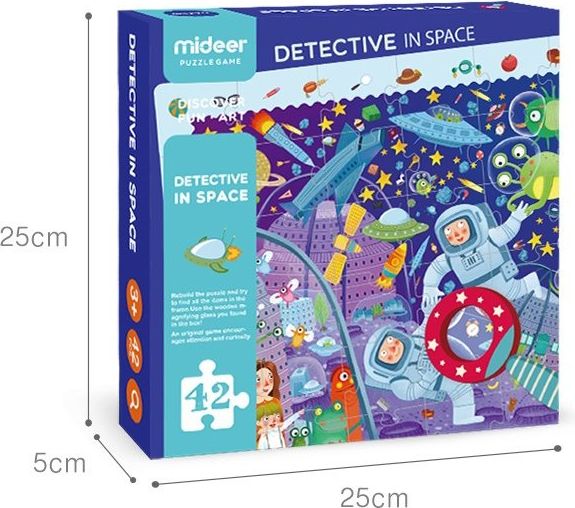 MIDEER Detektivní puzzle Ve vesmíru - obrázek 7