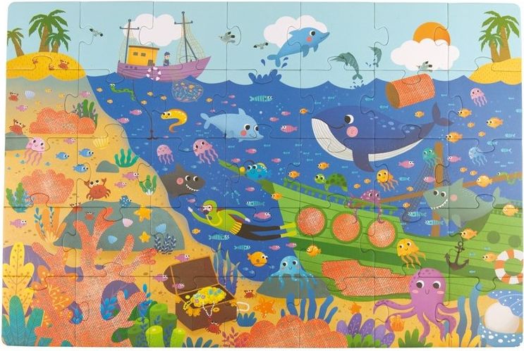 MIDEER Detektivní puzzle - Oceán - obrázek 4