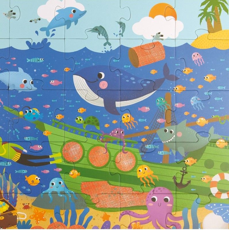 MIDEER Detektivní puzzle - Oceán - obrázek 5