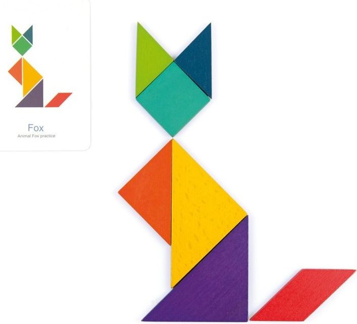 MIDEER Barevný Tangram - obrázek 5