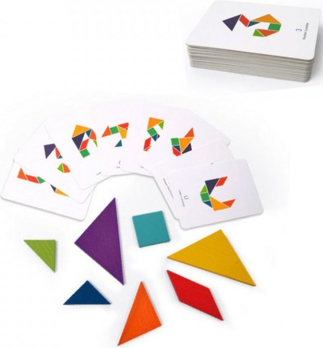 MIDEER Barevný Tangram - obrázek 2