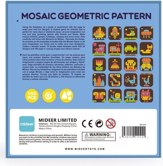 MIDEER Mozaika geometrické tvary - obrázek 3
