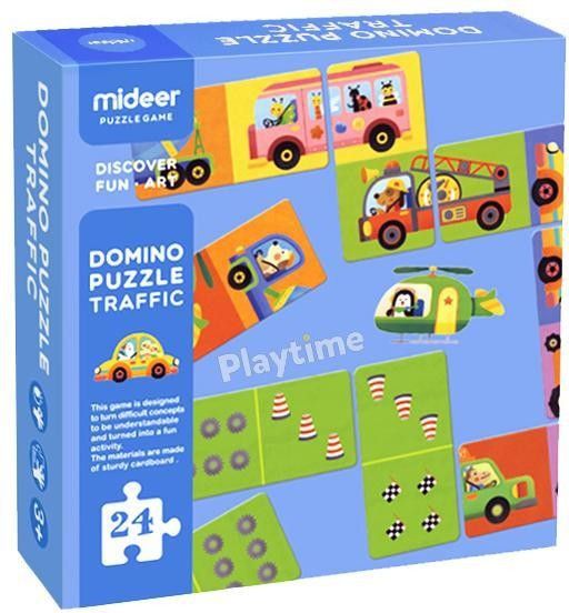MIDEER Domino Doprava - obrázek 2