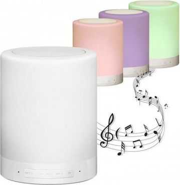 Dětská dekorativní lampa s BT reproduktorem Polux Funny LED RGB 306128 - obrázek 1