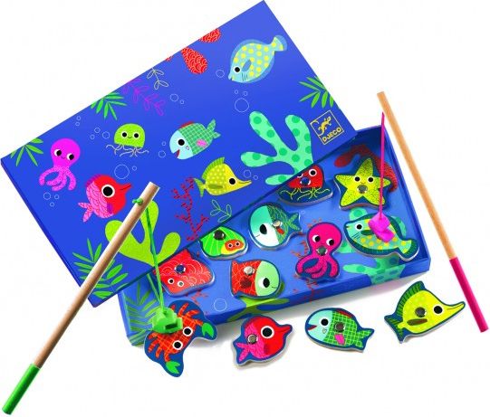 Djeco Rybaření barevné rybky - obrázek 1