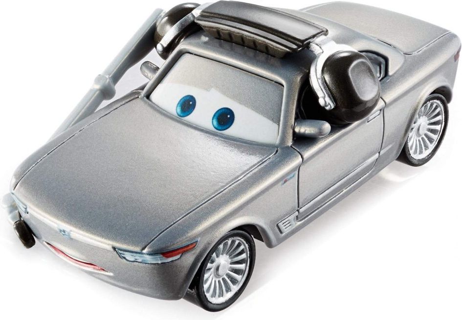 Mattel Cars 3 autíčko Sterling se sluchátky - obrázek 1