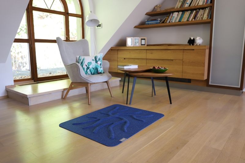 Kořenový koberec RootyRUG HOME – Plum Blue - obrázek 1