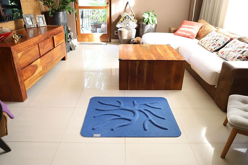 Kořenový koberec RootyRUG HOME – Plum Blue - obrázek 3