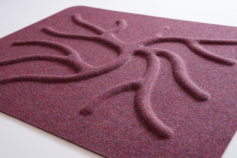 Kořenový koberec RootyRUG HOME – Ripe Wine Red - obrázek 2