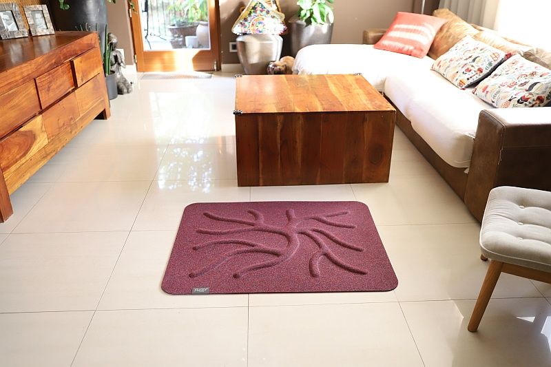Kořenový koberec RootyRUG HOME – Ripe Wine Red - obrázek 3