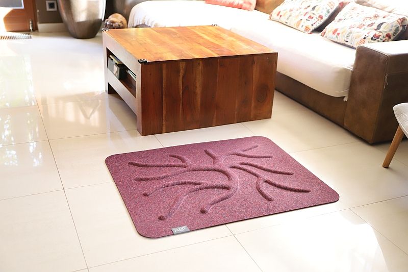 Kořenový koberec RootyRUG HOME – Ripe Wine Red - obrázek 4