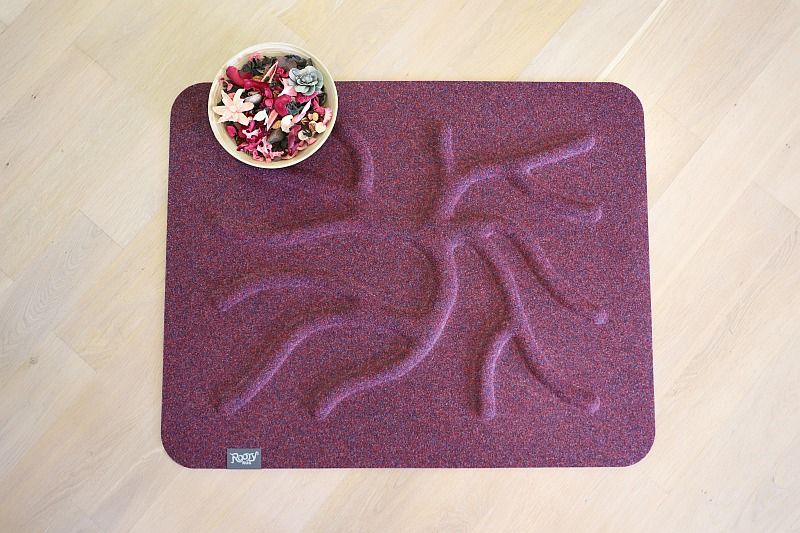 Kořenový koberec RootyRUG HOME – Ripe Wine Red - obrázek 5