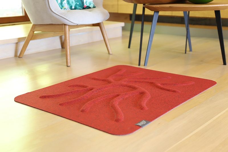 Kořenový koberec RootyRUG HOME – Rose Hip Red - obrázek 1