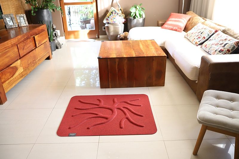Kořenový koberec RootyRUG HOME – Rose Hip Red - obrázek 3