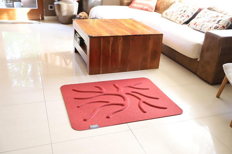 Kořenový koberec RootyRUG HOME – Rose Hip Red - obrázek 4