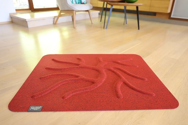 Kořenový koberec RootyRUG HOME – Rose Hip Red - obrázek 6