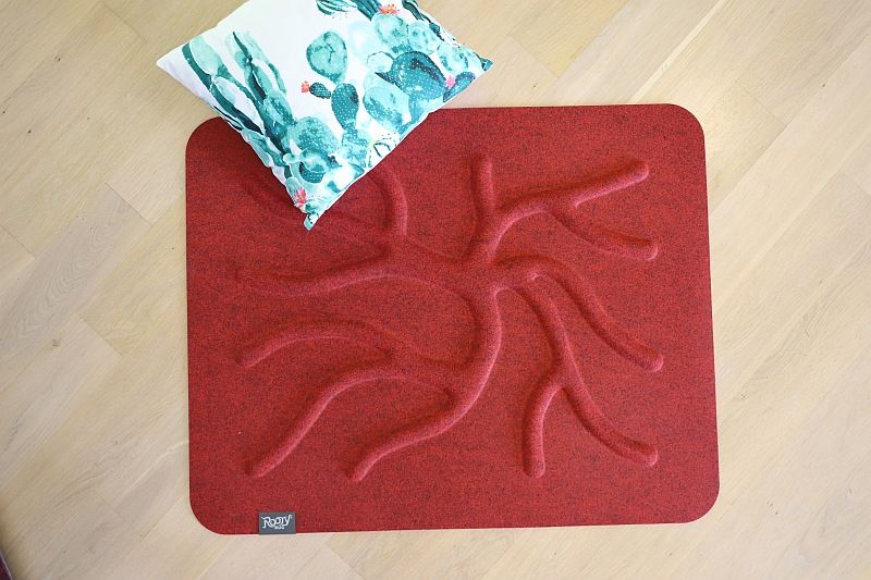 Kořenový koberec RootyRUG HOME – Rose Hip Red - obrázek 7