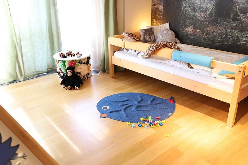 Kořenový koberec RootyRUG KIDS – Birdie Blue - obrázek 3