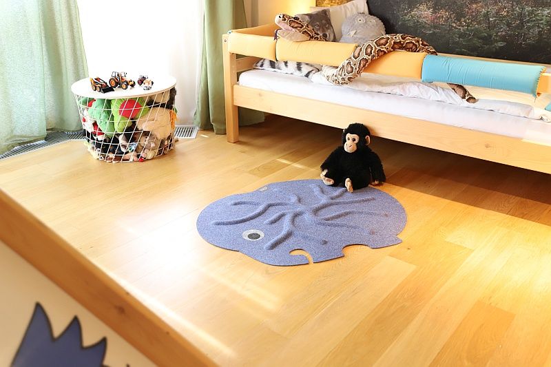 Kořenový koberec RootyRUG KIDS – Elephant Lavender - obrázek 2