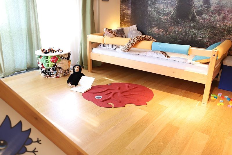 Kořenový koberec RootyRUG KIDS – Elephant Red - obrázek 2