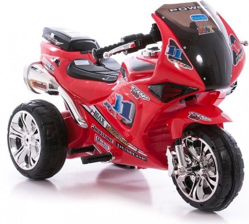 Dětská elektrická motorka RR1000 - černá - obrázek 6