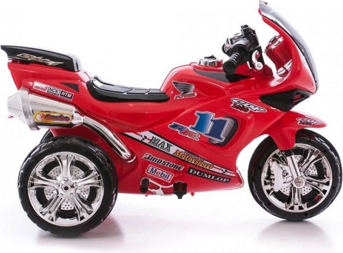 Dětská elektrická motorka RR1000 - černá - obrázek 11