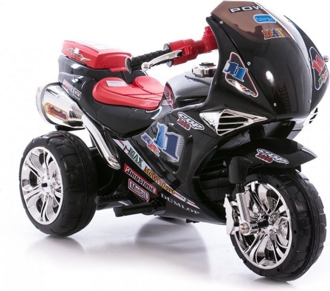 Dětská elektrická motorka RR1000 - černá - obrázek 14