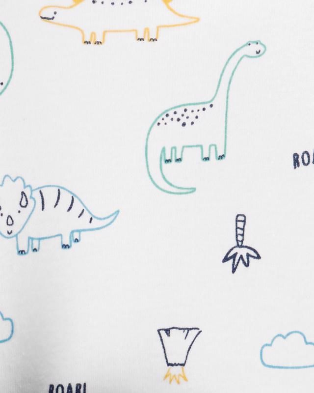 CARTER'S Set 3dílný body, vesta, kalhoty Dinosaur chlapec 12 m/vel. 80 - obrázek 3